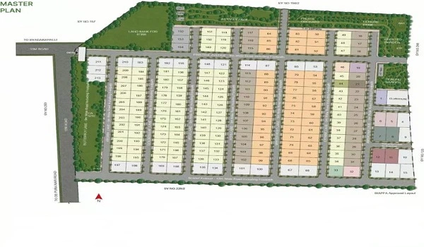 Sobha Chartered Woodpecker Master Plan