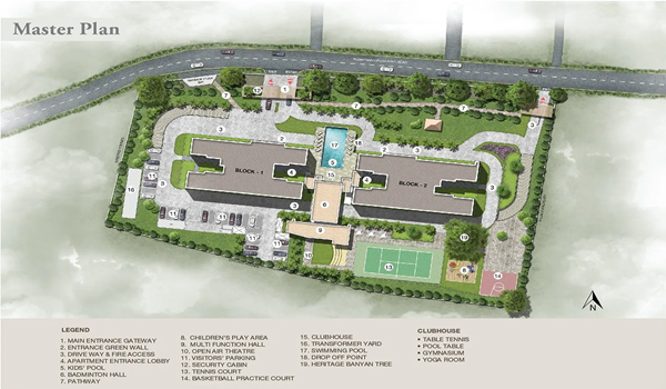 Sobha Clovelly Master Plan