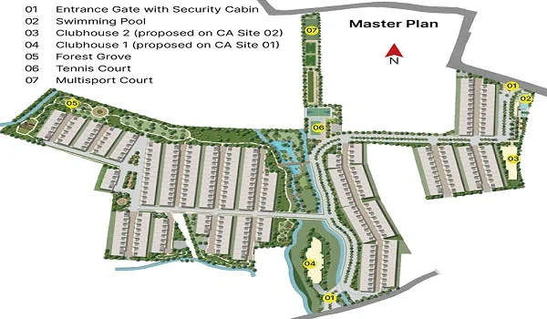 Sobha Crystal Meadows Master Plan